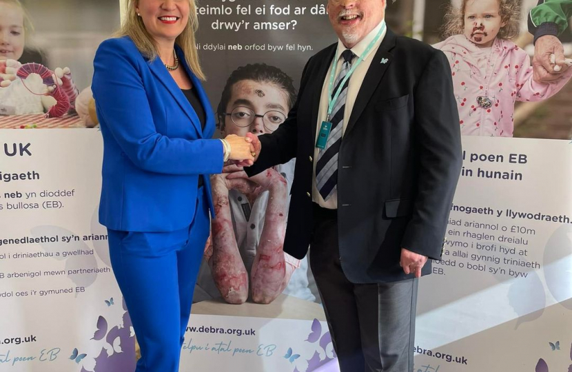 Laura and Simon Weston CBE